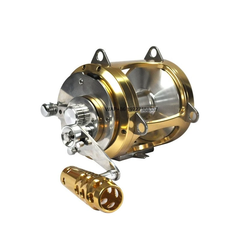 80W Ocean Boat Big Game Tuna Shark Fishing Reels Trolling Reel for Deep Sea Carrete De Pesca
80W Ocean Boat Big Game Tuna Shark Fishing Reels Trolling Reel for Deep Sea Carrete De Pesca