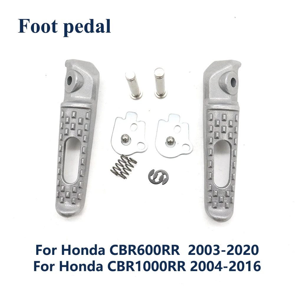 For Honda CBR600RR 2003-2020 CBR1000RR 2004-2016 Motorcycle Rear Passenger Footrest CBR 600RR CBR 1000RR Foot Pegs Pedals
For Honda CBR600RR 2003-2020 CBR1000RR 2004-2016 Motorcycle Rear Passenger Footrest CBR 600RR CBR 1000RR Foot Pegs Pedals