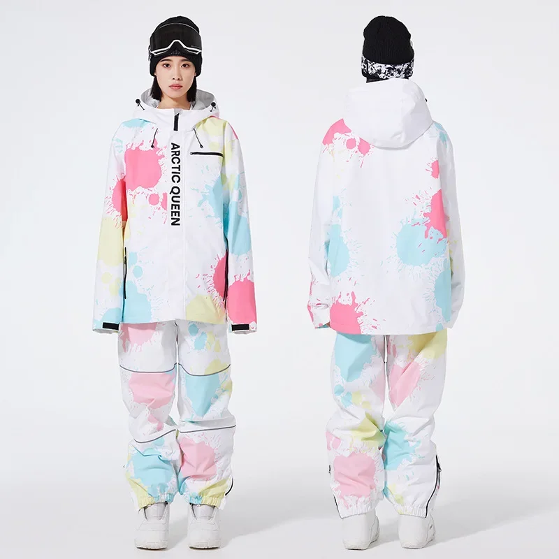 Women Luxury Ski Suit,Oversize Colorful Snow Suit,Winter Outdoor Sports Wear, Windproof Waterproof Warm Snowboarding Set Girls
Women Luxury Ski Suit,Oversize Colorful Snow Suit,Winter Outdoor Sports Wear, Windproof Waterproof Warm Snowboarding Set Girls