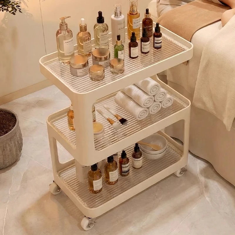 Portable Trolley Beauty Salon Cart with Wheels Food Serving Cart Auxiliary Trolleys Spa Cosmetic CarrelloTool Trolly Handcart
Portable Trolley Beauty Salon Cart with Wheels Food Serving Cart Auxiliary Trolleys Spa Cosmetic CarrelloTool Trolly Handcart