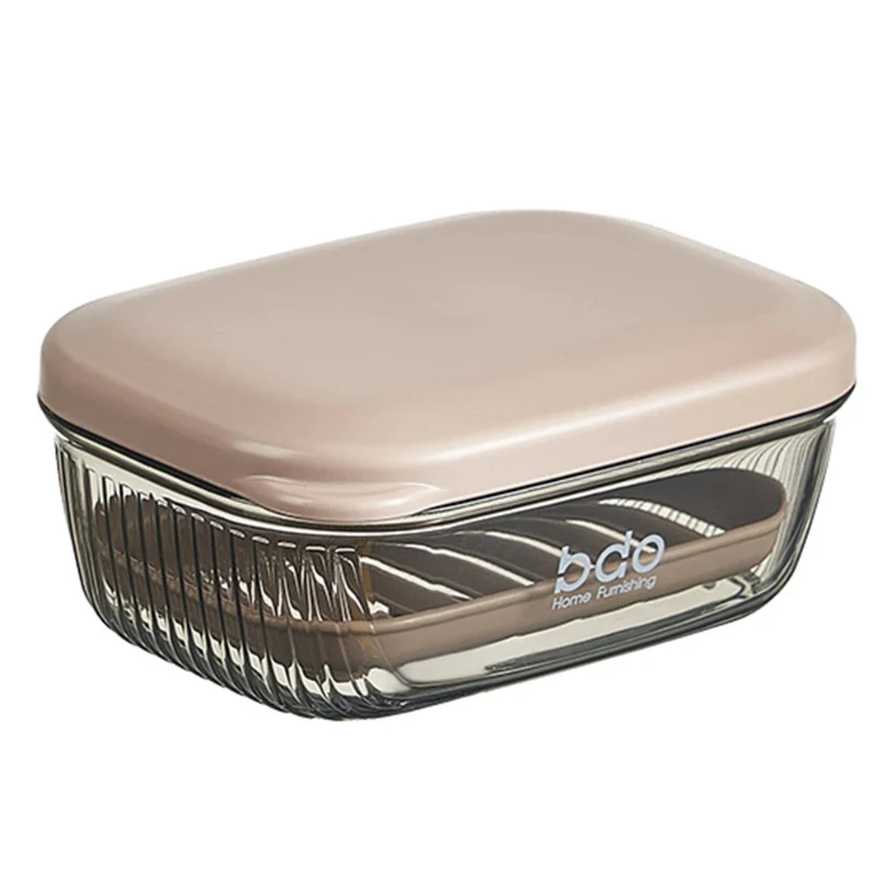 Simple clamshell drain soap box home dormitory soap box bathroom storage box with cover transparent soap box
Simple clamshell drain soap box home dormitory soap box bathroom storage box with cover transparent soap box