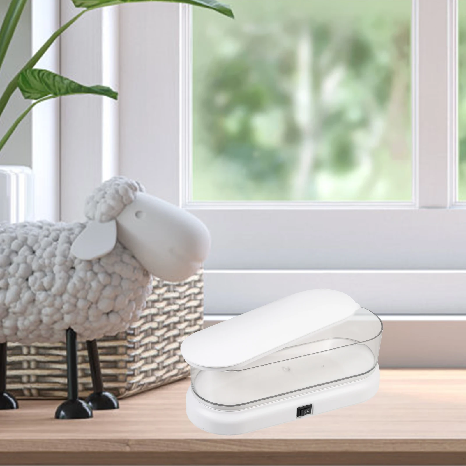 Jewelry Cleaner Eyeglasses Cleaning Container Portable Machine Compact Design Efficient Glasses Clean Box 
Jewelry Cleaner Eyeglasses Cleaning Container Portable Machine Compact Design Efficient Glasses Clean Box