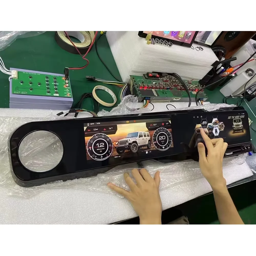 Dual Screen Autoradio for JEEP Wrangler JL 2018 2019 2020 2021 Gladiator Car Radio Multimedia Video Player GPS Navi Carplay 4G
Dual Screen Autoradio for JEEP Wrangler JL 2018 2019 2020 2021 Gladiator Car Radio Multimedia Video Player GPS Navi Carplay 4G