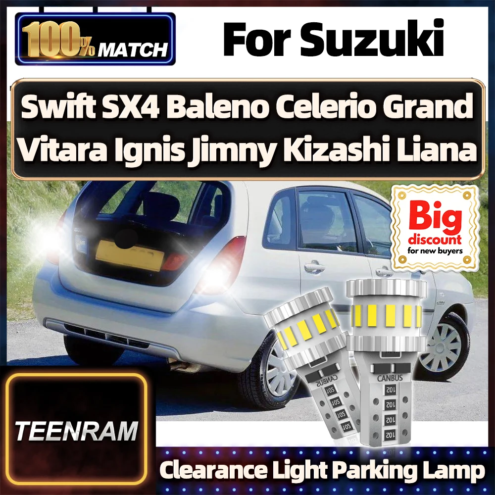 TEENRAM для Suzuki Swift SX4 Baleno Celerio Grand Vitara Ignis Jimny Kizashi Liana 2X габаритная лампа парковочная лампа ампула
TEENRAM для Suzuki Swift SX4 Baleno Celerio Grand Vitara Ignis Jimny Kizashi Liana 2X габаритная лампа парковочная лампа ампула
