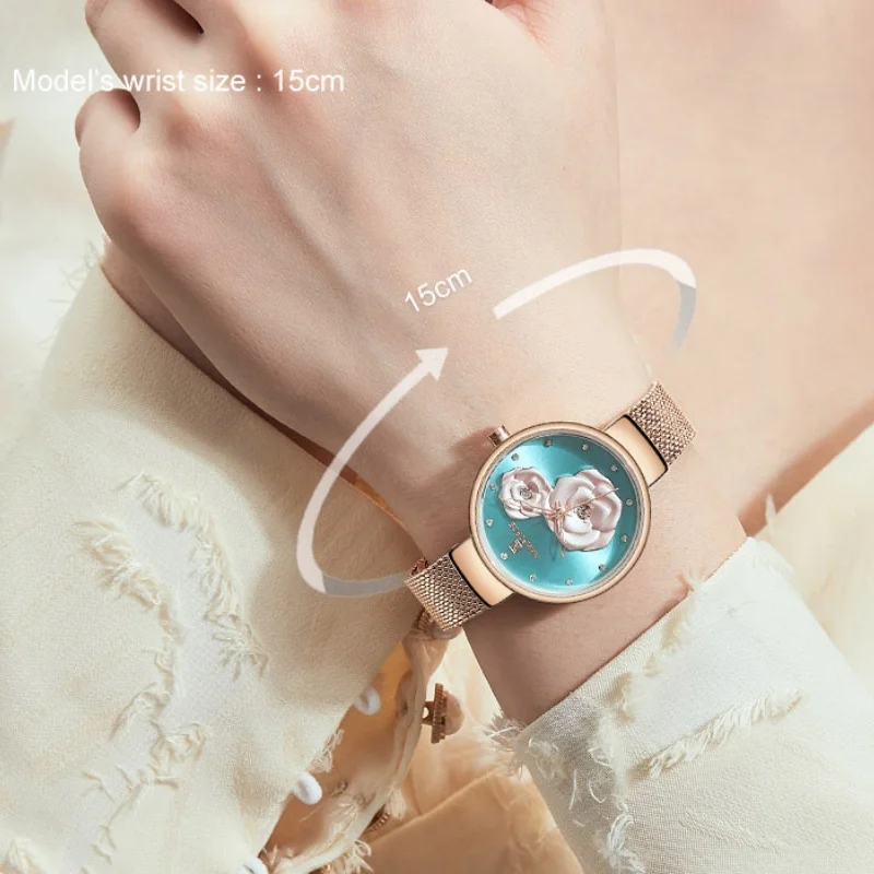 NAVIFORCE Woman's Quartz Watch Steel Band Creative Design Female Luxury Dress Clock Relogio Feminino Wristwatch Gift Box NF5013
NAVIFORCE Woman's Quartz Watch Steel Band Creative Design Female Luxury Dress Clock Relogio Feminino Wristwatch Gift Box NF5013