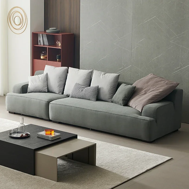 Italian Nordic minimalist fabric sofa straight row small-sized living room three-person high-grade gray modern simple light luxu
Italian Nordic minimalist fabric sofa straight row small-sized living room three-person high-grade gray modern simple light luxu