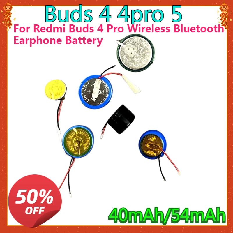 Новый высококачественный сменный аккумулятор для Redmi Buds 4 Pro, беспроводной Bluetooth-наушник, высокое напряжение 3,85 В
Новый высококачественный сменный аккумулятор для Redmi Buds 4 Pro, беспроводной Bluetooth-наушник, высокое напряжение 3,85 В