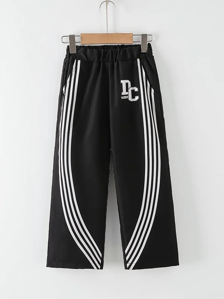 Boys' Pants Spring & Fall Thin 2025 New Style Kidsren's Fashionable Straight Pants Kidsren's Sports Pants Spring and Summer Casual Pants Black
Boys' Pants Spring & Fall Thin 2025 New Style Kidsren's Fashionable Straight Pants Kidsren's Sports Pants Spring and Summer Casual Pants Black