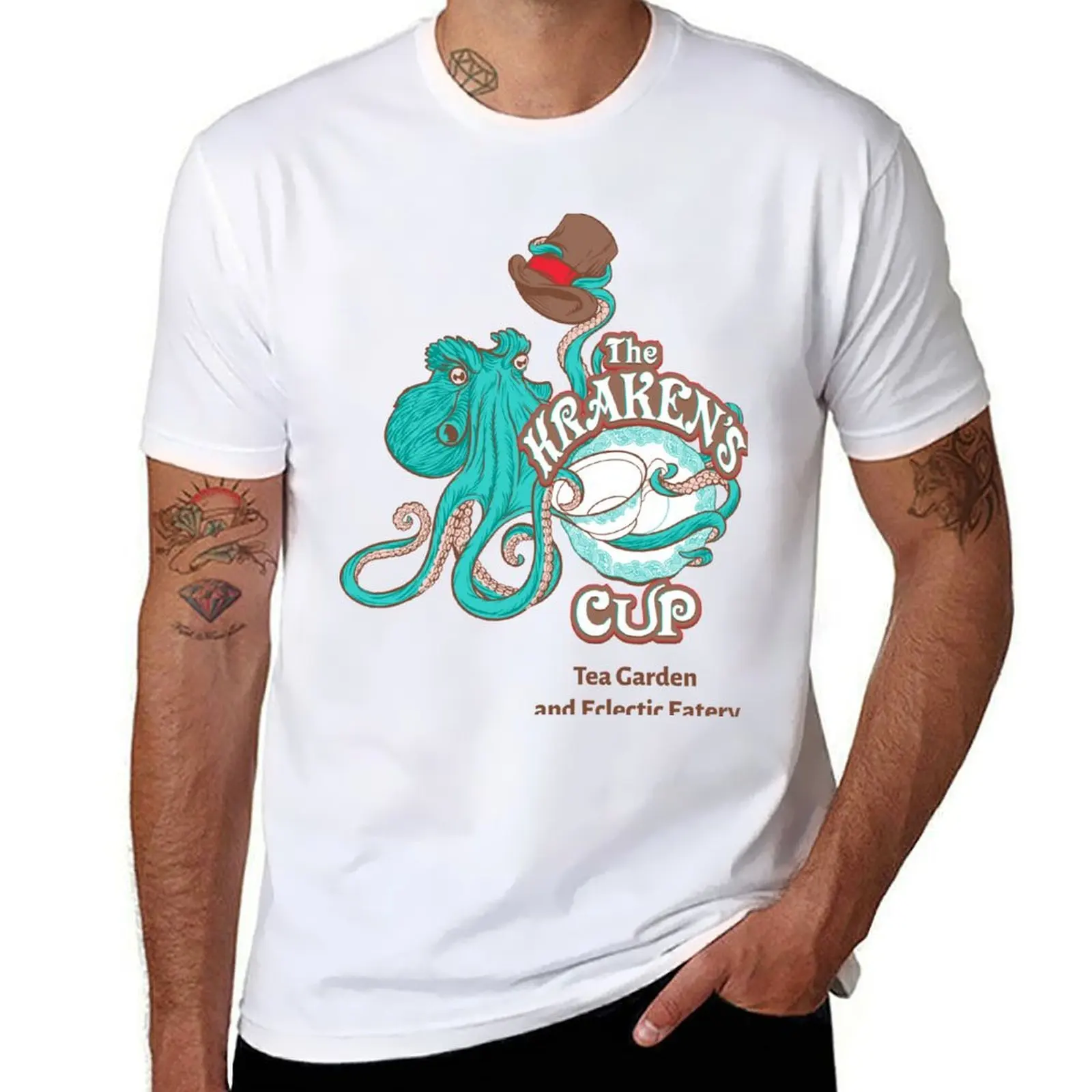 The Kraken's Cup (Logo w/ Tagline) T-Shirt man t shirt summer t shirts for man pack white T-Shirt
The Kraken's Cup (Logo w/ Tagline) T-Shirt man t shirt summer t shirts for man pack white T-Shirt