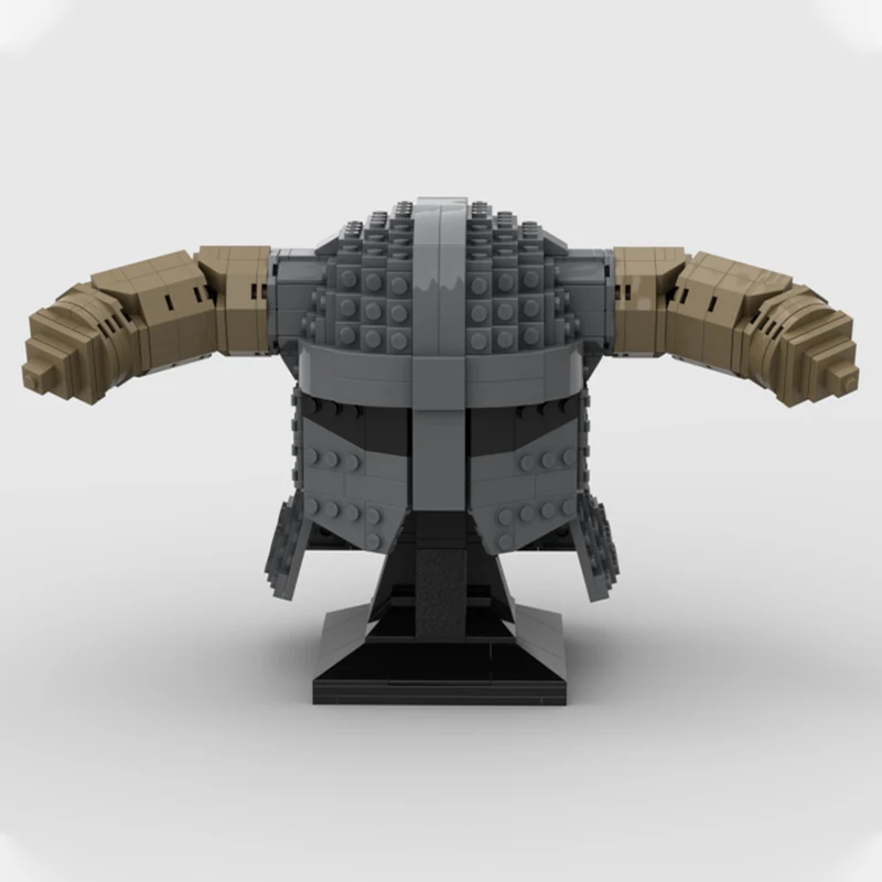 607pcs MOC Skyrim Iron Helmet Gear Video Games And Model Building Blocks Construction Toy Christmas Gifts DIY Creative Idea
607pcs MOC Skyrim Iron Helmet Gear Video Games And Model Building Blocks Construction Toy Christmas Gifts DIY Creative Idea