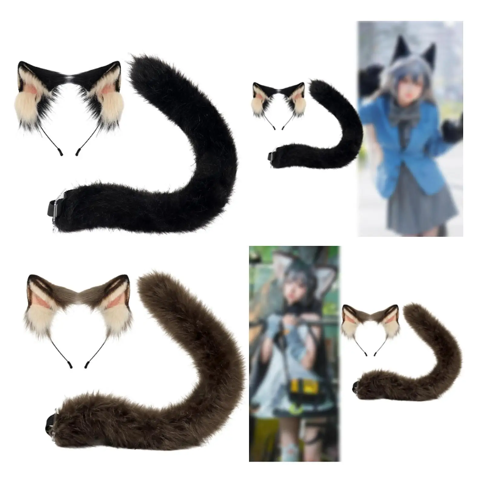 Кошачьи уши и хвост в форме кошки, декор, костюм на Хэллоуин для ролевых игр, реквизит для вечеринки в ночном клубе, сценическое выступление, тематические вечеринки
Кошачьи уши и хвост в форме кошки, декор, костюм на Хэллоуин для ролевых игр, реквизит для вечеринки в ночном клубе, сценическое выступление, тематические вечеринки