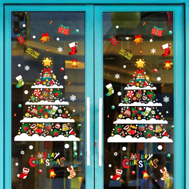 2025 New Christmas Ornament Window Stickers Santa Gifts Merry Christmas Mirror Sticker White Snowflake Decoration Wall Decal
2025 New Christmas Ornament Window Stickers Santa Gifts Merry Christmas Mirror Sticker White Snowflake Decoration Wall Decal