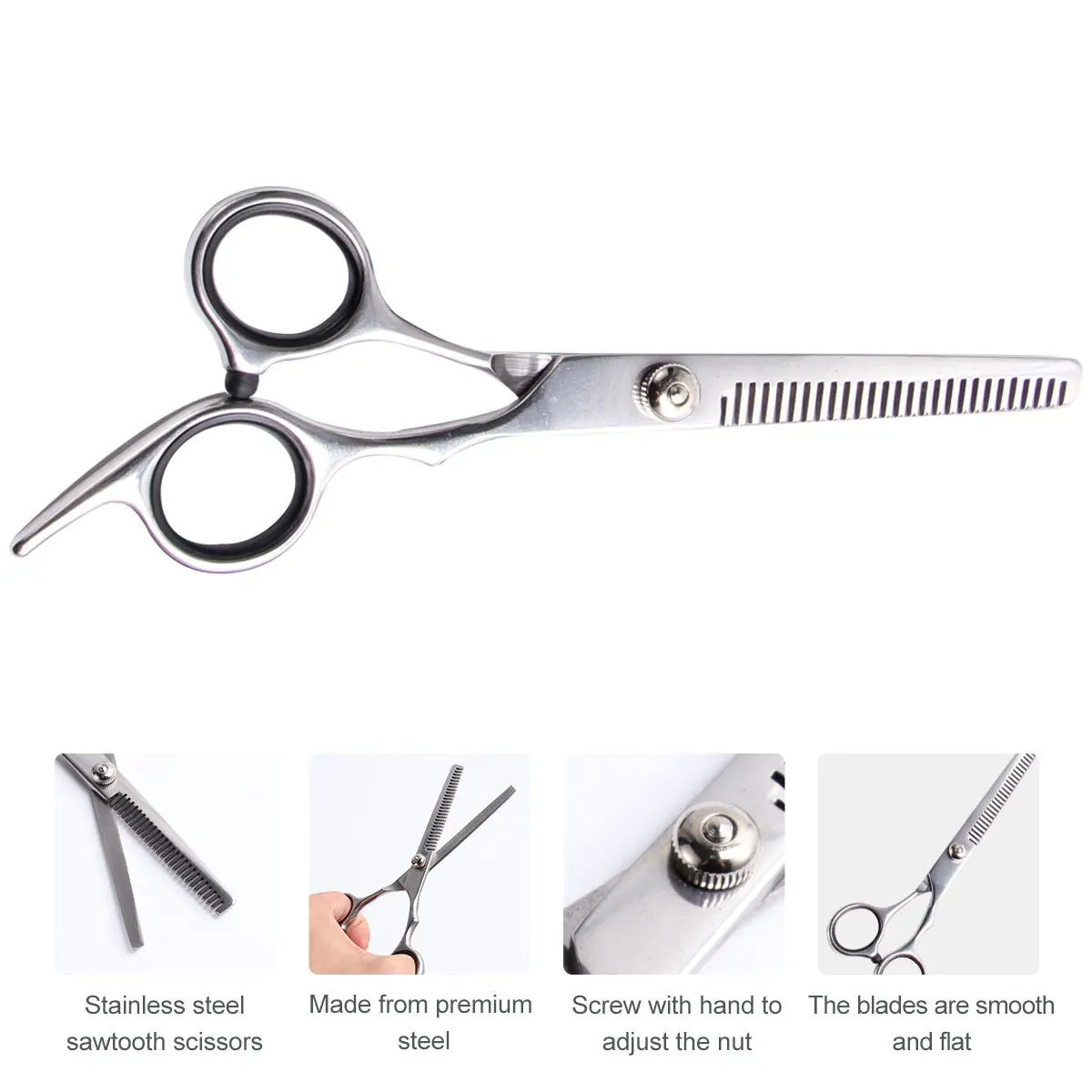 Набор профессиональных парикмахерских ножниц из нержавеющей стали для стрижки и филировки волос для барбершопов, салонов и домашнего использования
Набор профессиональных парикмахерских ножниц из нержавеющей стали для стрижки и филировки волос для барбершопов, салонов и домашнего использования