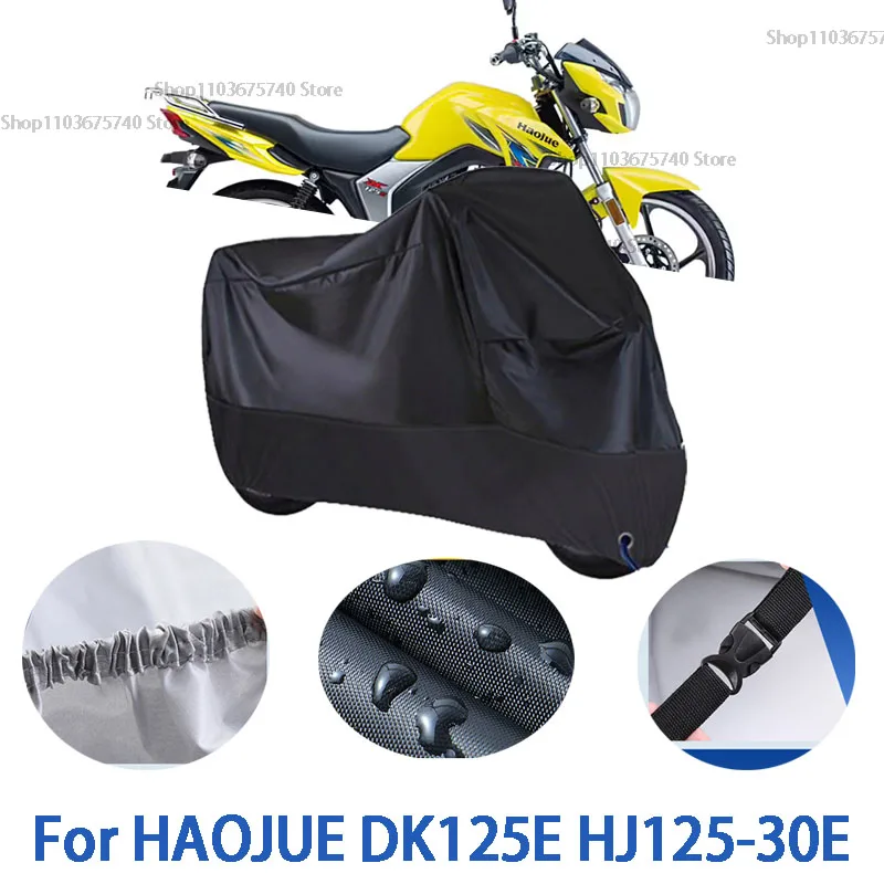 Motorcycle Full Covers For HAOJUE DK125E HJ125-30E Car Outdoors Sun Protection Dust No Ear Thickened Oxford Clothcover
Motorcycle Full Covers For HAOJUE DK125E HJ125-30E Car Outdoors Sun Protection Dust No Ear Thickened Oxford Clothcover