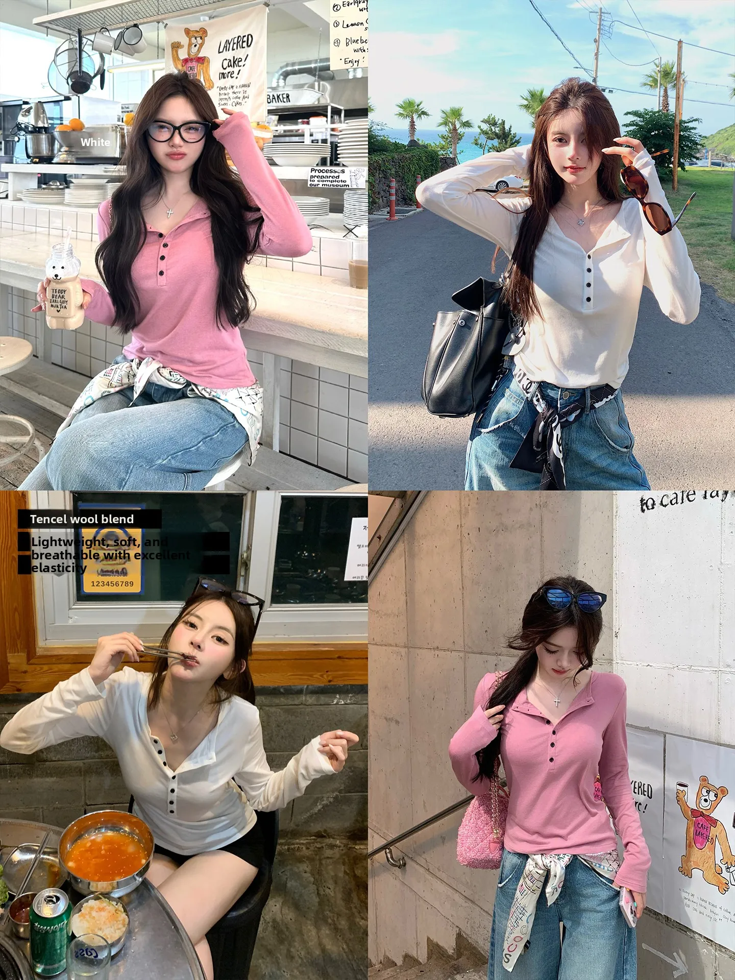 Chen Jin NNS женская футболка с длинным воротником Sve Henry, удобная футболка из лиоцелловой шерсти, повседневная дышащая футболка
Chen Jin NNS женская футболка с длинным воротником Sve Henry, удобная футболка из лиоцелловой шерсти, повседневная дышащая футболка