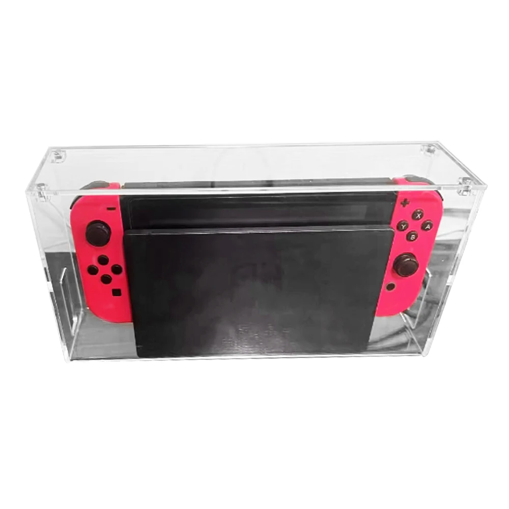 Acrylic high transparent console game console base box magnetic cover protection box heat dissipation dustproof and splashproof
Acrylic high transparent console game console base box magnetic cover protection box heat dissipation dustproof and splashproof