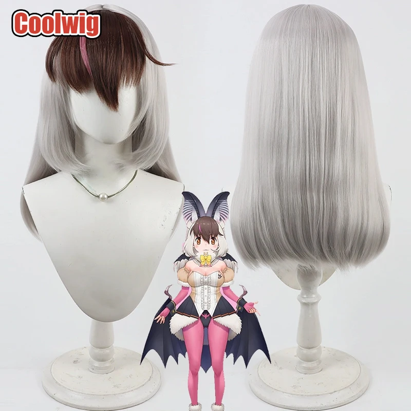 Coolwig Synthetic Hair KemoV Cosplay Wigs Virtual YouTuber Kemono Friends Long Silver White Mixed Brown Pink Wig Heat Resistant
Coolwig Synthetic Hair KemoV Cosplay Wigs Virtual YouTuber Kemono Friends Long Silver White Mixed Brown Pink Wig Heat Resistant