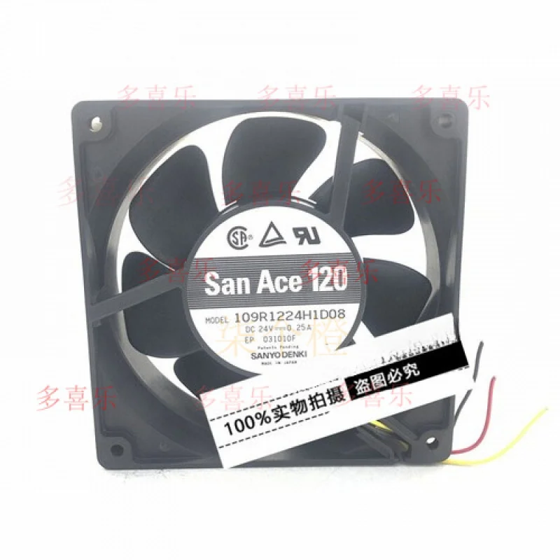 EE for SANYO 109R1224H1D08 24V 0.25A 12CM inverter cooling fan
EE for SANYO 109R1224H1D08 24V 0.25A 12CM inverter cooling fan