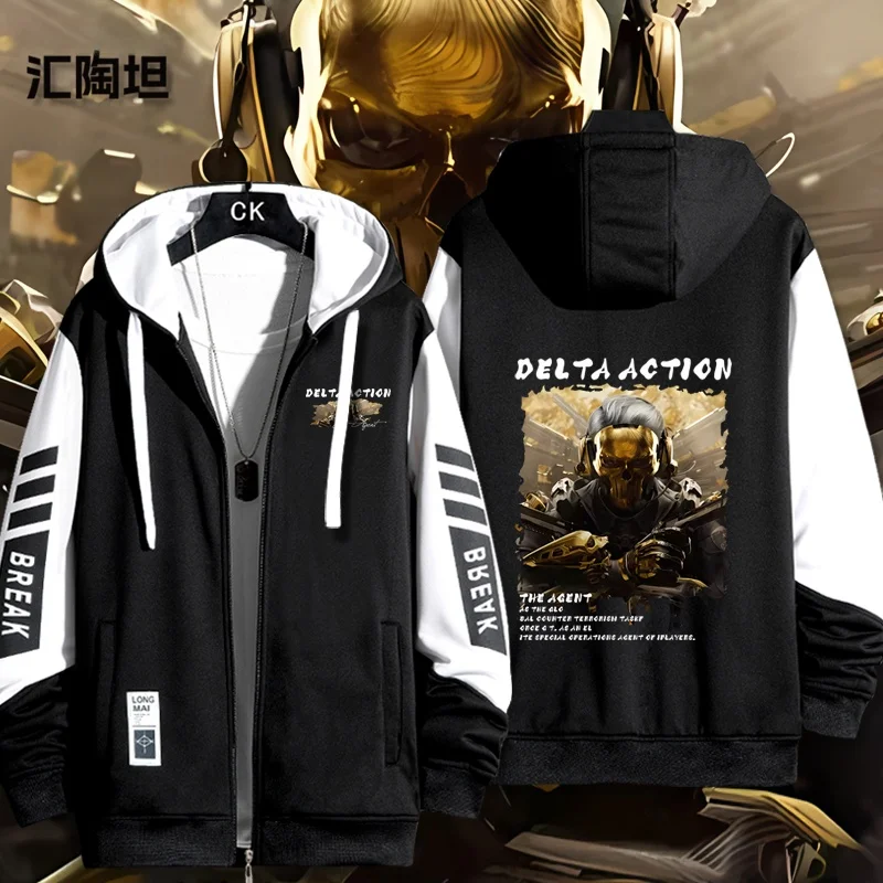 Мужской кардиган Delta Operation Game Themed Gold Rose, свободного кроя, ветрозащитный, из полиэстера и нейлона, для осени и зимы...
Мужской кардиган Delta Operation Game Themed Gold Rose, свободного кроя, ветрозащитный, из полиэстера и нейлона, для осени и зимы...