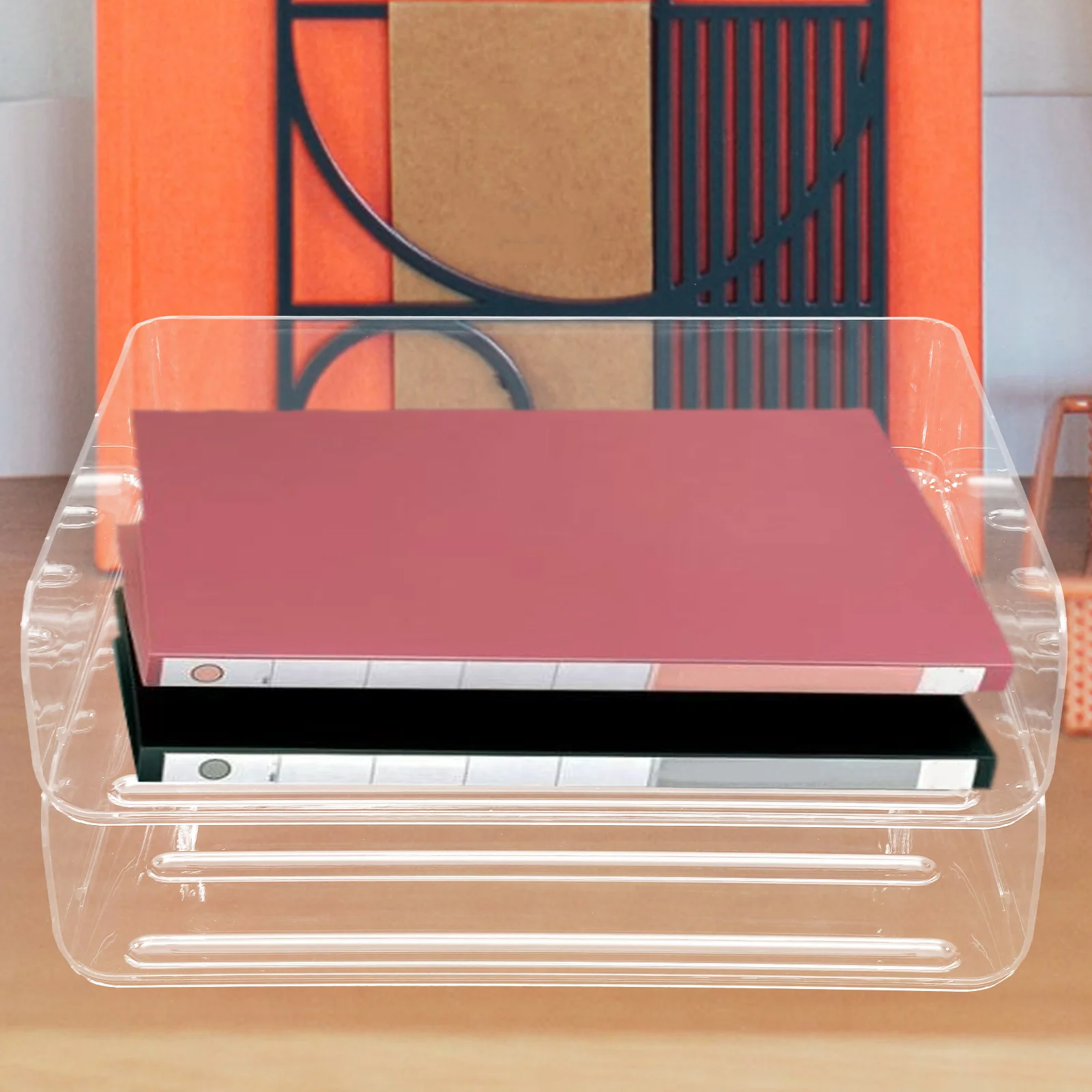 2 Pcs File Storage Box Desk ganizer Paper Bin Drawer Home Office Study Student Wear Resistant Efficient
2 Pcs File Storage Box Desk ganizer Paper Bin Drawer Home Office Study Student Wear Resistant Efficient