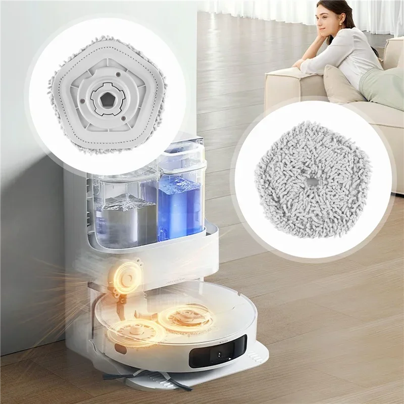 A74X-8Pcs Mop Pad Cloth Parts For Xiaomi Dreame Bot W10 & W10 Pro Self-Cleaning Robot Vacuum Mop Cloth Cleaner Replacement
A74X-8Pcs Mop Pad Cloth Parts For Xiaomi Dreame Bot W10 & W10 Pro Self-Cleaning Robot Vacuum Mop Cloth Cleaner Replacement
