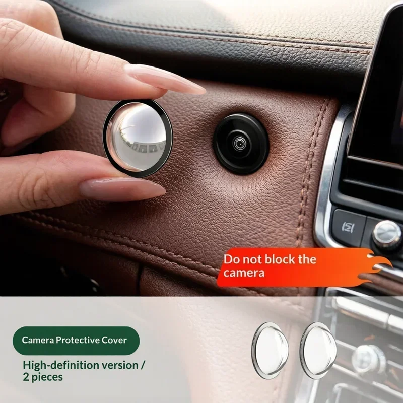 Car Rear View Backup Camera Cover, Universal Lens Protector, 360° Full Protection, Waterproof Wear Resistant Guard