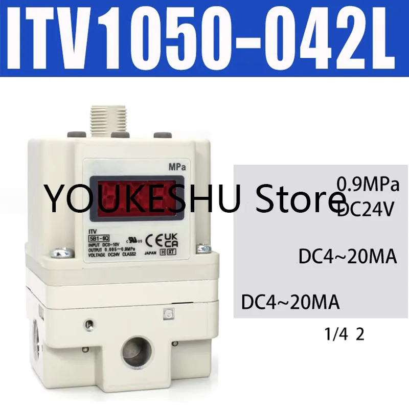 New original electrical proportional valve ITV1050-042L with data cable
New original electrical proportional valve ITV1050-042L with data cable