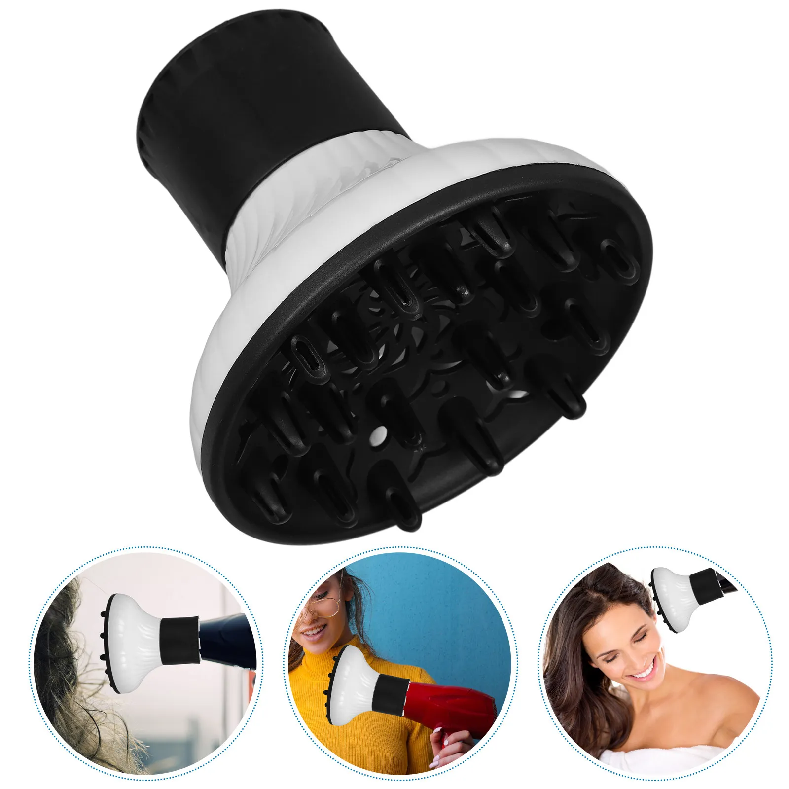Universal Hair Dryer Diffuser Nozzle Attachment for Curly Hair Salon Styling Tool Elastic Fit Reduces Frizz Enhances Natural
Universal Hair Dryer Diffuser Nozzle Attachment for Curly Hair Salon Styling Tool Elastic Fit Reduces Frizz Enhances Natural