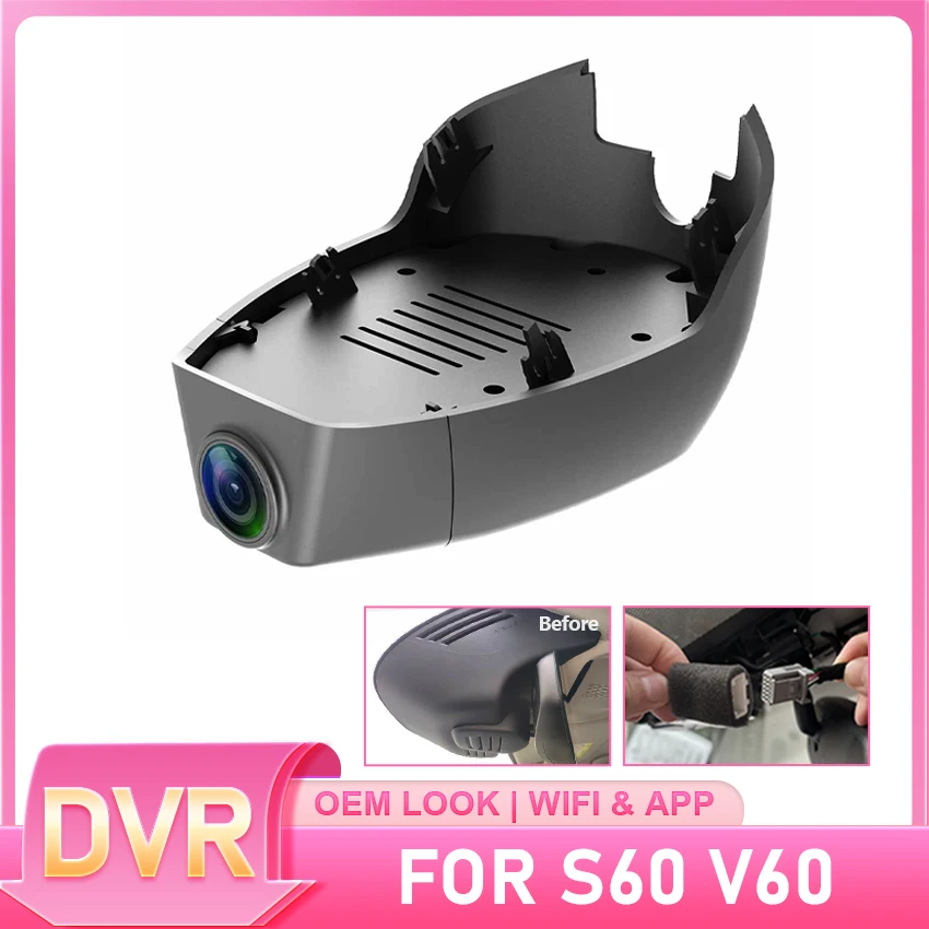 For Volvo V60 S60 2018~2025 Front and Rear 4K Dash Cam for Car Camera Recorder Dashcam WIFI Car Dvr Recording Devices Accessorie
For Volvo V60 S60 2018~2025 Front and Rear 4K Dash Cam for Car Camera Recorder Dashcam WIFI Car Dvr Recording Devices Accessorie