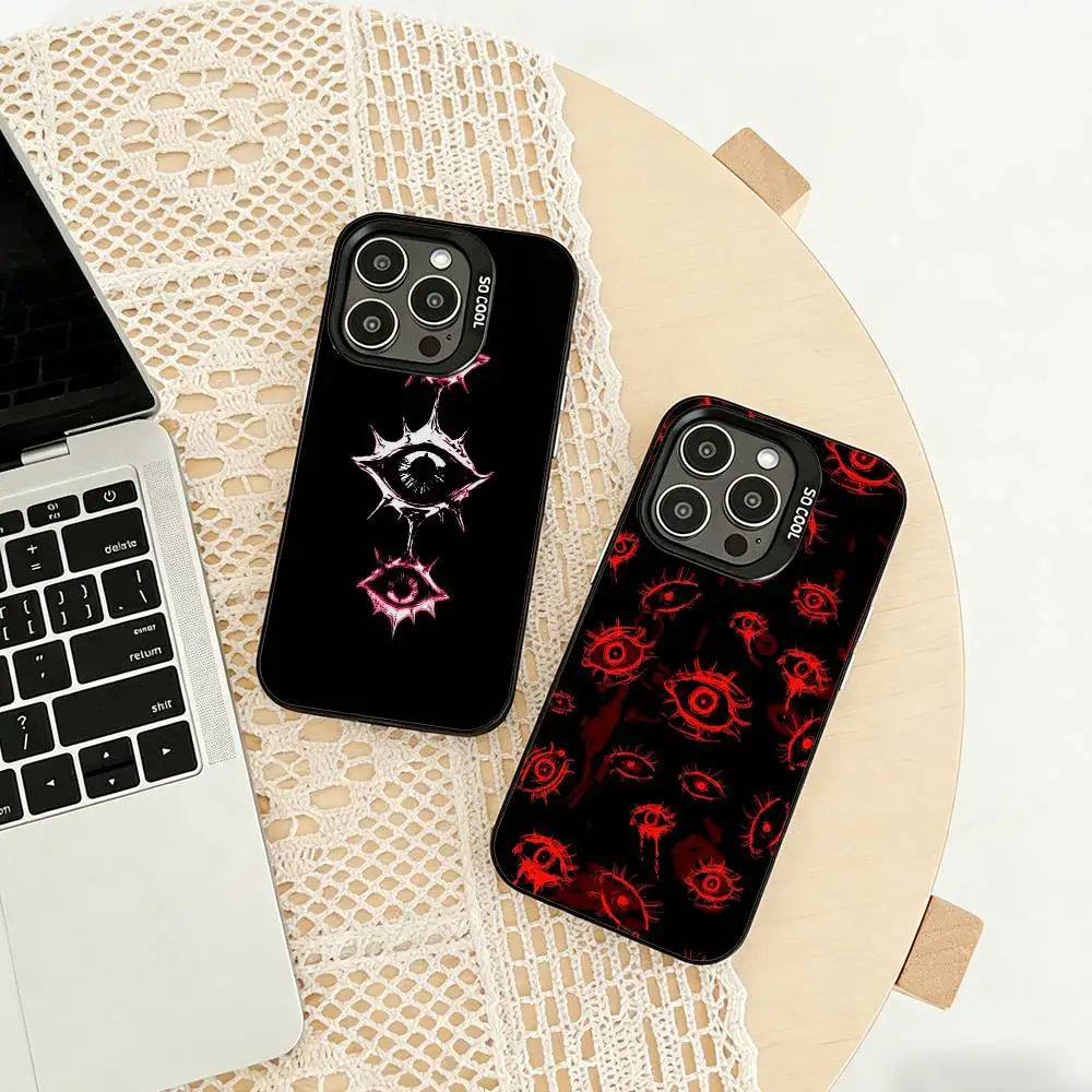 Terror Red Evil Eye Phone Case For iPhone 17,16,15,14,13,12,11 Plus,Pro Max,XS,Colored silver phone case
Terror Red Evil Eye Phone Case For iPhone 17,16,15,14,13,12,11 Plus,Pro Max,XS,Colored silver phone case