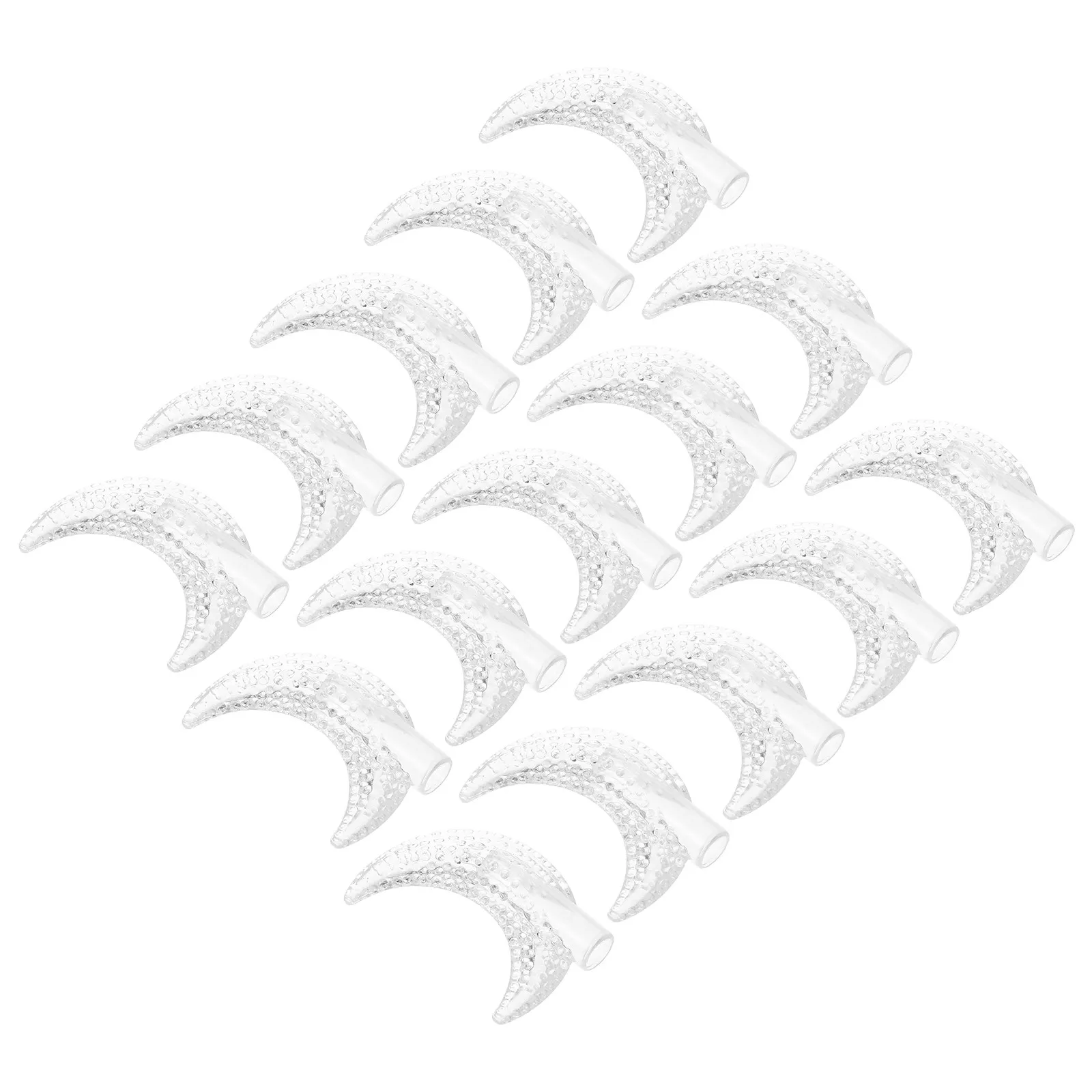 100Pcs Plastic Moon Shaped Lamp Shades for String Lights Versatile Indoor Outdoor Use Easy Slide on Light String Parts Moon Bulb
100Pcs Plastic Moon Shaped Lamp Shades for String Lights Versatile Indoor Outdoor Use Easy Slide on Light String Parts Moon Bulb