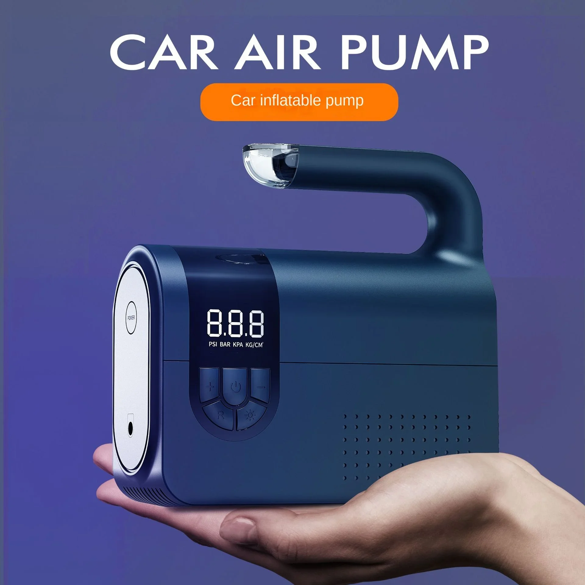 Air Pump Tire Pressure Digital Display Car Tire Air Pump Small Portable Dual Use in Car and Home Air Pump with Light
Air Pump Tire Pressure Digital Display Car Tire Air Pump Small Portable Dual Use in Car and Home Air Pump with Light