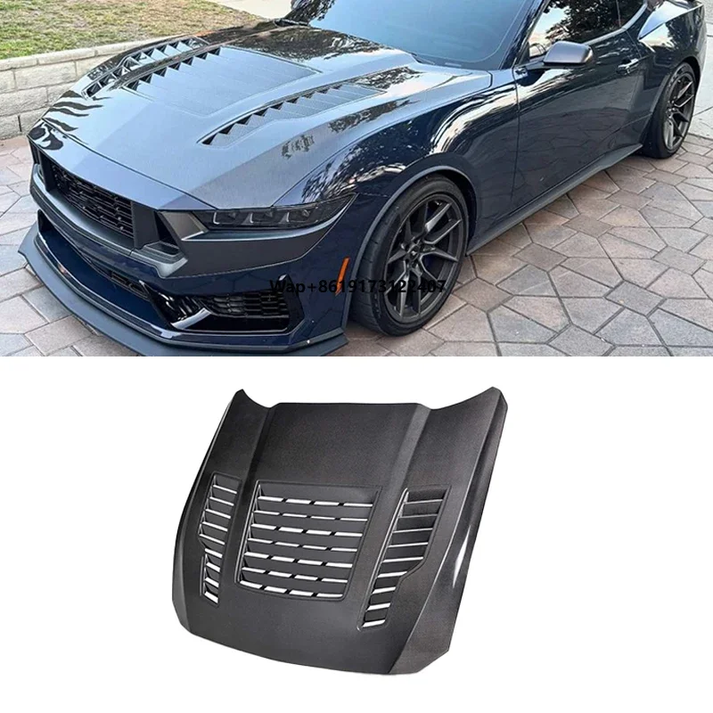 For Mustang 2024 Carbon Fiber Hood High Quality Car Bumper Modification Accessory
For Mustang 2024 Carbon Fiber Hood High Quality Car Bumper Modification Accessory