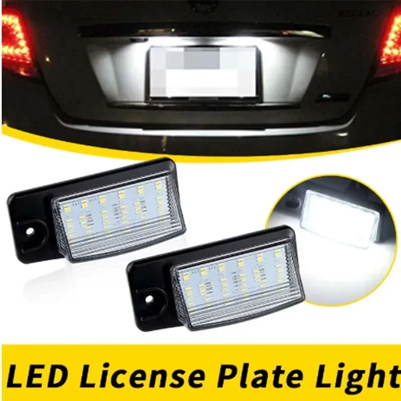 2PCS Canbus LED License Number Plate Light Lamps for Nissan Altima L32 Rogue T32 X-Trail Pathfinder R51 Maxima A35 Murano EX37
2PCS Canbus LED License Number Plate Light Lamps for Nissan Altima L32 Rogue T32 X-Trail Pathfinder R51 Maxima A35 Murano EX37