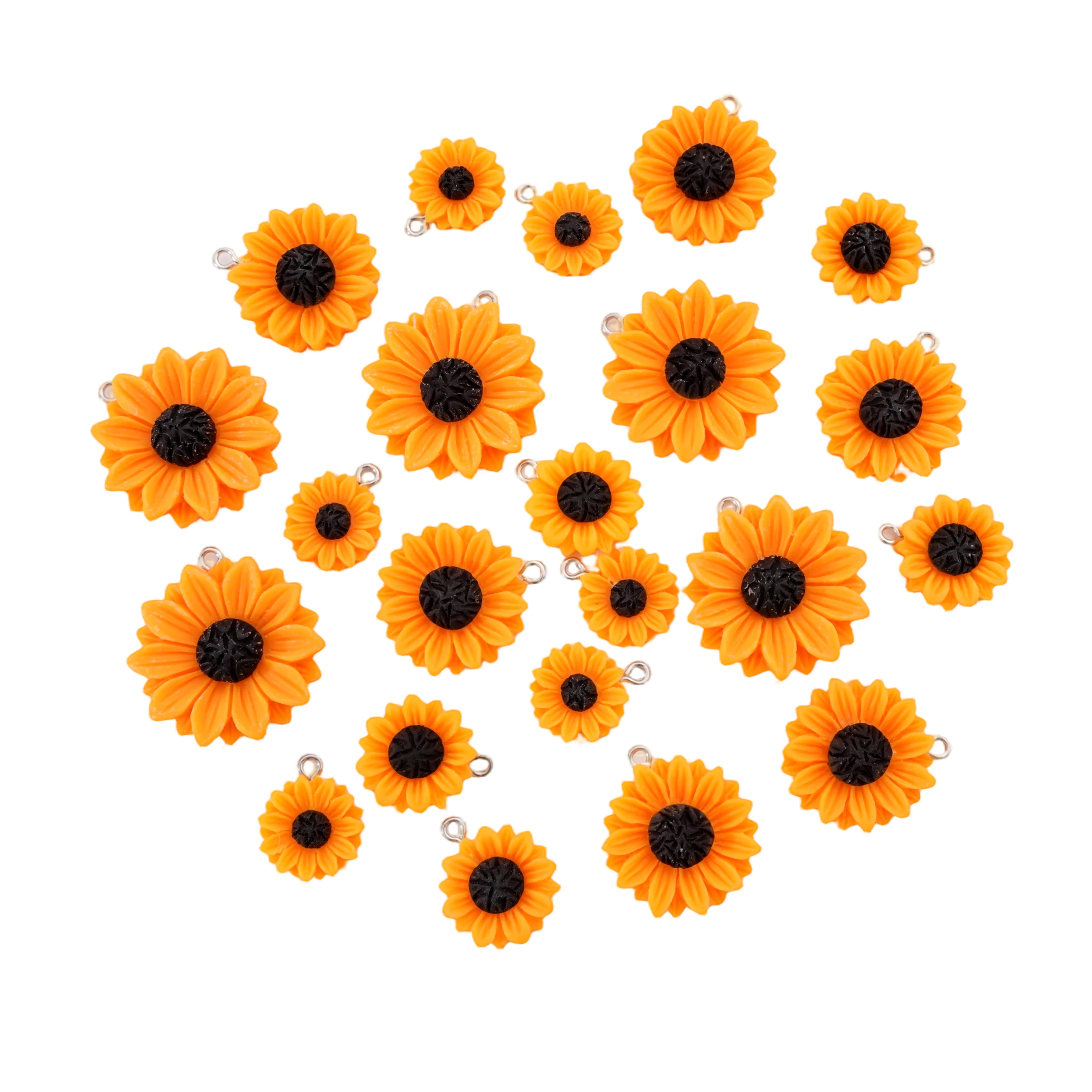5pcs Sunflower Resin Yellow Bead Pendants For Jewelry Making DIY Handmade Necklace Earring Bracelet Jewelry Finding Accessories
5pcs Sunflower Resin Yellow Bead Pendants For Jewelry Making DIY Handmade Necklace Earring Bracelet Jewelry Finding Accessories