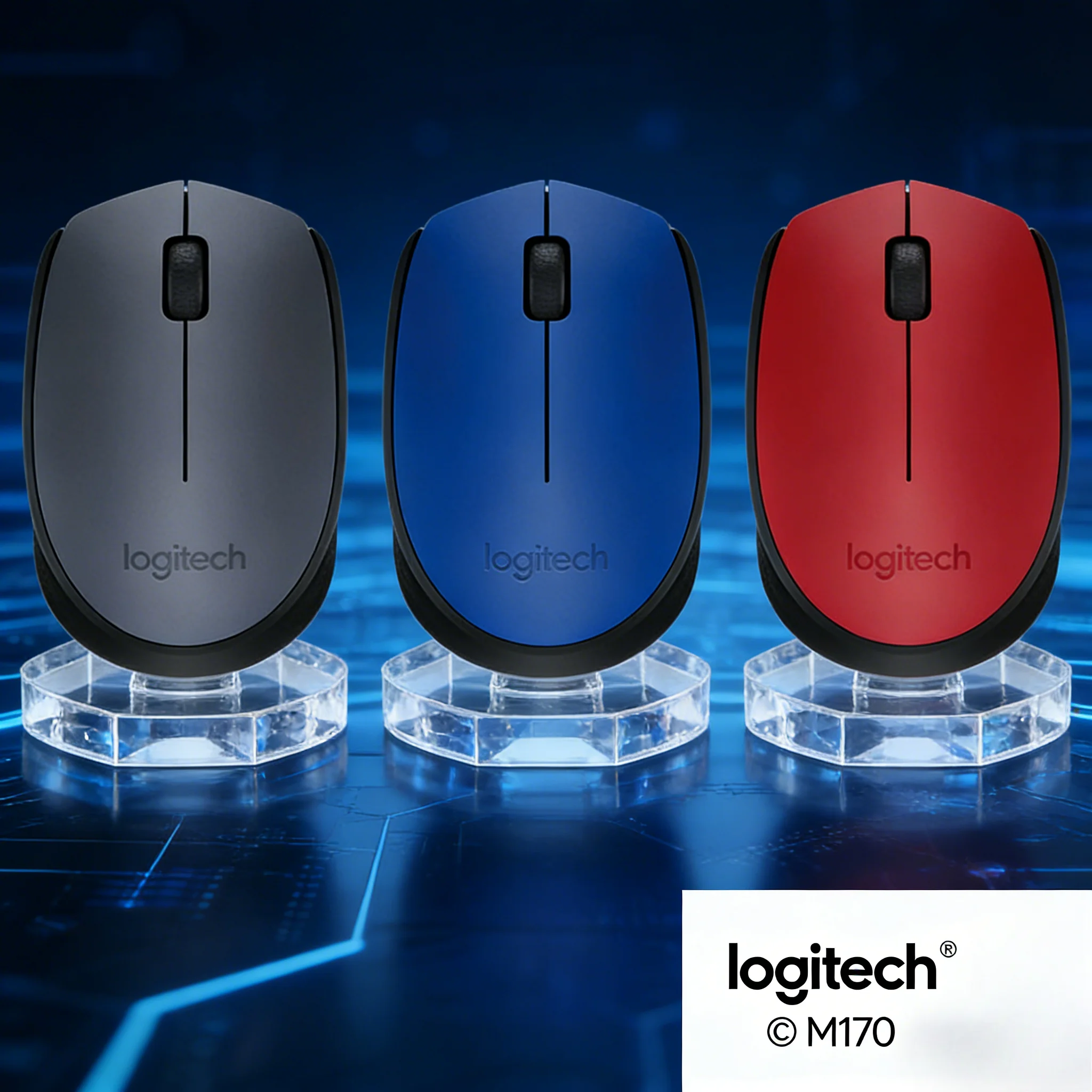 Logitech M170 Wireless Mouse - 1-Year Manufacturer Warranty
Logitech M170 Wireless Mouse - 1-Year Manufacturer Warranty