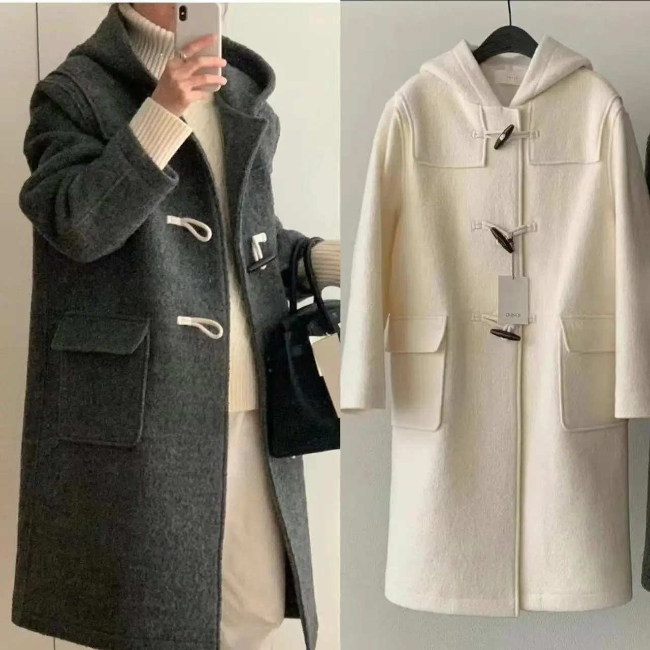 Винтажное шерстяное пальто с капюшоном, повседневное свободное длинное пальто на пуговицах, све, женское пальто для поездок на работу, осень-зима, модное однотонное пальто
Винтажное шерстяное пальто с капюшоном, повседневное свободное длинное пальто на пуговицах, све, женское пальто для поездок на работу, осень-зима, модное однотонное пальто