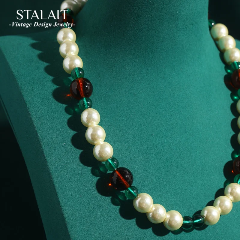 Vintage Antique Jewelry Pearl Necklace Woman Retro Classic Elegance Beads Chain Gothic Style Collar Accessories Wedding 2025 New
Vintage Antique Jewelry Pearl Necklace Woman Retro Classic Elegance Beads Chain Gothic Style Collar Accessories Wedding 2025 New