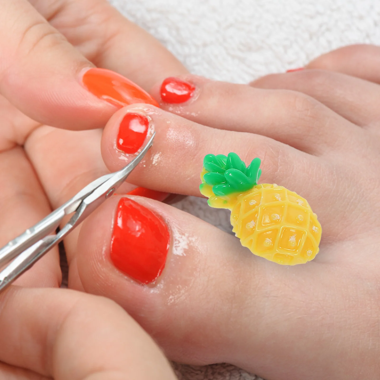 16 Pcs Toe Separator Silica Gel Manicure Foot Divider Nail Art DIY Accessory Toenail Clippers Practical Beauty Tool
16 Pcs Toe Separator Silica Gel Manicure Foot Divider Nail Art DIY Accessory Toenail Clippers Practical Beauty Tool