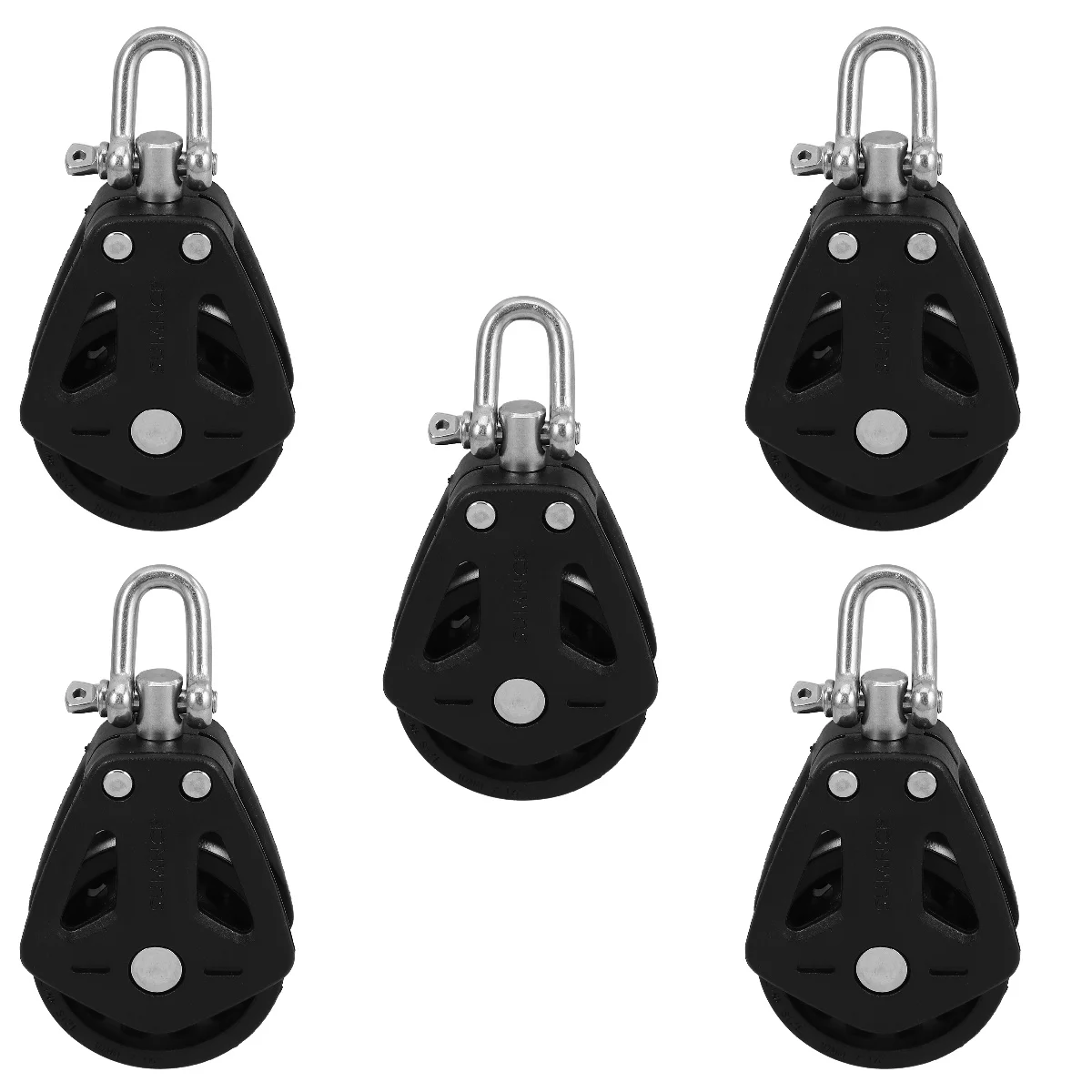 5 Pieces Sail Pulley Accessories Gym Sailboat Single Sailing System Nylon Roller
5 Pieces Sail Pulley Accessories Gym Sailboat Single Sailing System Nylon Roller