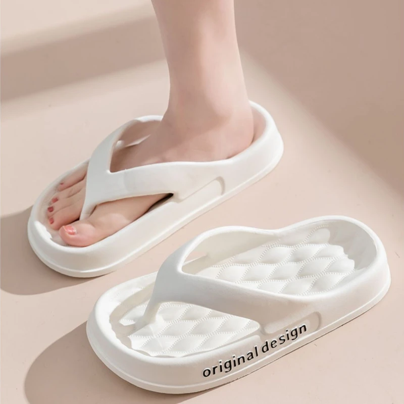 Supersoft Thick Sole EVA Unisex Flip Flops Home Non-slip Light Slides Outdoor Versatile Beach Flat Sandals for Couples Sandalias
Supersoft Thick Sole EVA Unisex Flip Flops Home Non-slip Light Slides Outdoor Versatile Beach Flat Sandals for Couples Sandalias