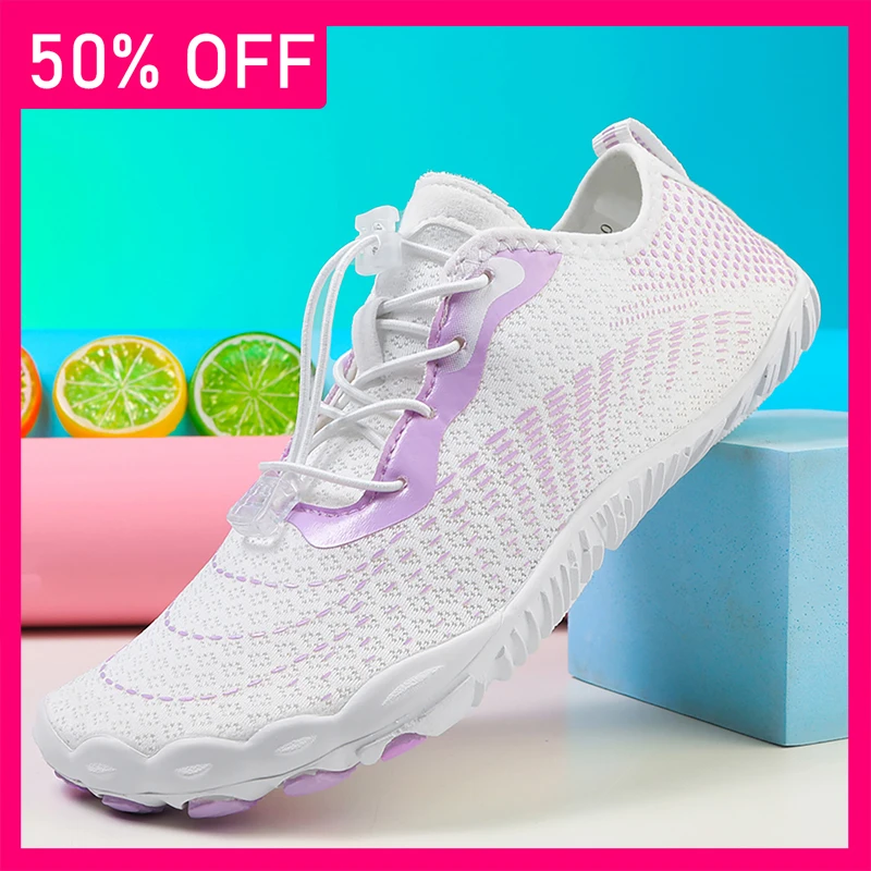 Mens Womens Wading Shoes 2026 Summer New Lightweight Fast Drying Five Finger Barefoot Shoes Water Beach Couples Swimming Shoes
Mens Womens Wading Shoes 2026 Summer New Lightweight Fast Drying Five Finger Barefoot Shoes Water Beach Couples Swimming Shoes