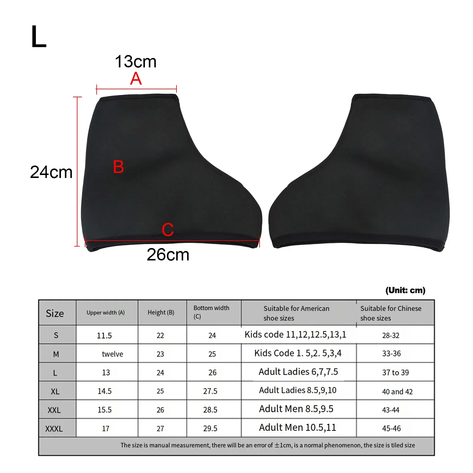Neoprene Skate Covers Ice Skate Boot Covers Indoor Skating 11.5*22*24cm Comfortable Skate Boot Covers Good Elasticity
Neoprene Skate Covers Ice Skate Boot Covers Indoor Skating 11.5*22*24cm Comfortable Skate Boot Covers Good Elasticity