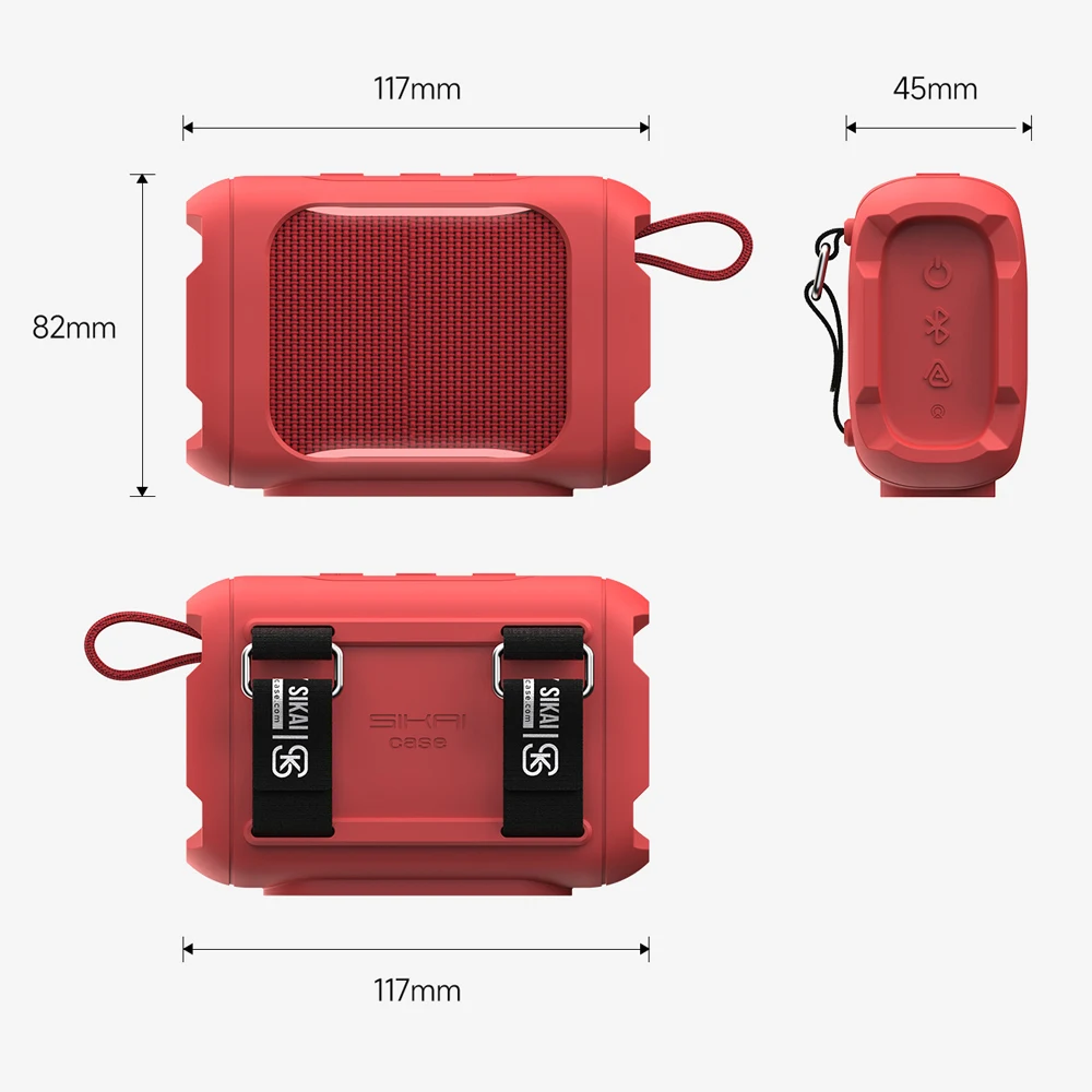Silicone Case for JBL GO5 with Dust Plug Precise Cutout Removable Hook and loop fastener Multiple Colors Shockproof Cover
Silicone Case for JBL GO5 with Dust Plug Precise Cutout Removable Hook and loop fastener Multiple Colors Shockproof Cover