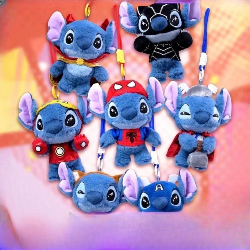 Hot Toy Stitch Cosbi Plush Keychain Collection Blind Box Thor Iron Man Spider Man Figures Toys Kids Christmas surprise Gifts
Hot Toy Stitch Cosbi Plush Keychain Collection Blind Box Thor Iron Man Spider Man Figures Toys Kids Christmas surprise Gifts