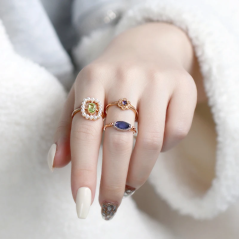 LAMOON Vintage Rings Women Accessories Natural Gemstone Cordierite 925 Sterling Silver Gold Plated Ring 2 PCS Jewelry Gift RI200
LAMOON Vintage Rings Women Accessories Natural Gemstone Cordierite 925 Sterling Silver Gold Plated Ring 2 PCS Jewelry Gift RI200