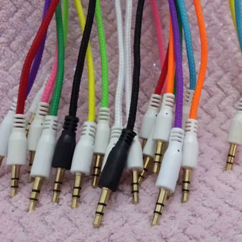 1m Fabric 3.5mm Jack Audio Headphone Cable Male to Male Car Stereo Aux Cod For MP3 Mobile Phone Laptop Speaker Wire
1m Fabric 3.5mm Jack Audio Headphone Cable Male to Male Car Stereo Aux Cod For MP3 Mobile Phone Laptop Speaker Wire