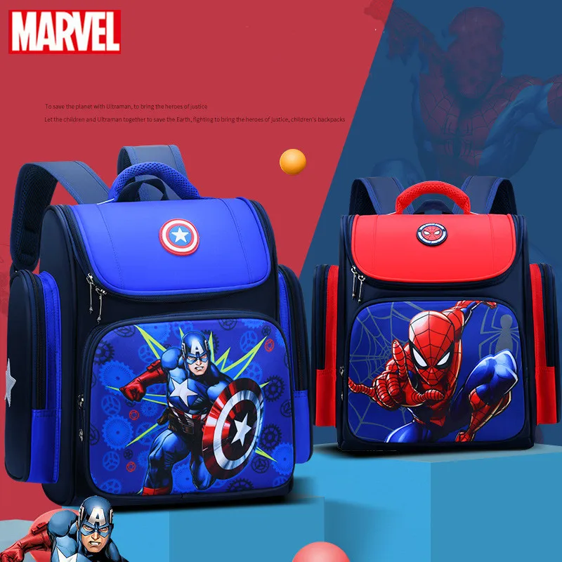 Marvel Boy School Bag Spider Man Captain America Primary Student Shoulder Orthopedic Backpack Large Capacity Light Mochilas
Marvel Boy School Bag Spider Man Captain America Primary Student Shoulder Orthopedic Backpack Large Capacity Light Mochilas