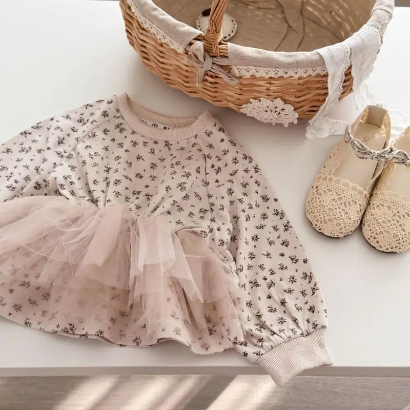 2025 Spring New Girls Clothes 2-7 Years Girls' Long Sleeve Floral Print Children Mesh Princess Top Kids Clothing Cotton Tops
2025 Spring New Girls Clothes 2-7 Years Girls' Long Sleeve Floral Print Children Mesh Princess Top Kids Clothing Cotton Tops