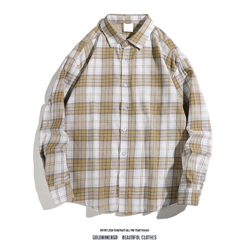 Длинная клетчатая одежда в стиле ретро для мужчин и женщин, весна-осень, американская модная базовая верхняя одежда для студентов, пальто для пар
Длинная клетчатая одежда в стиле ретро для мужчин и женщин, весна-осень, американская модная базовая верхняя одежда для студентов, пальто для пар